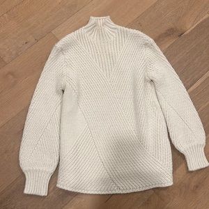 Philosophy cream turtleneck sweater